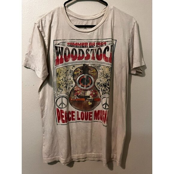 Life Clothing Co Tops - SOLD Women's Life Clothing Co Woodstock T Shirt Size L